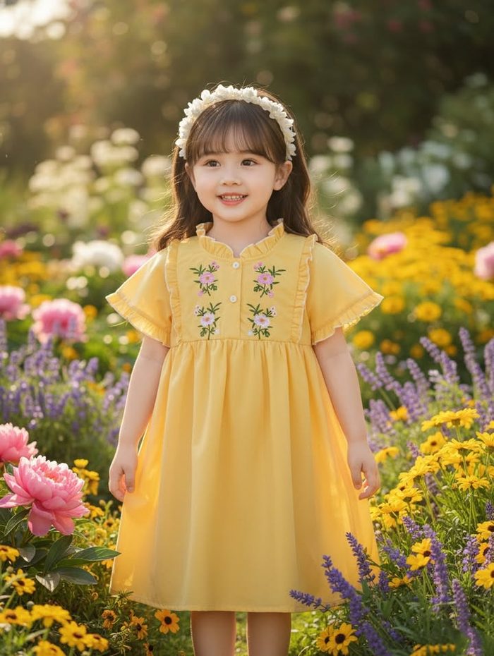 Mẫu đồ bé gái Mami Kids